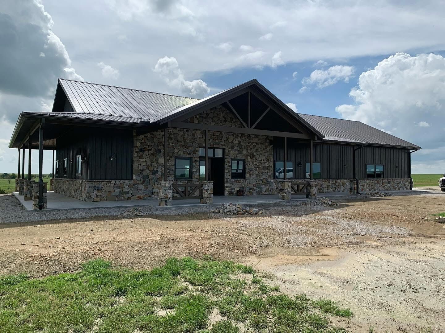 Custom home built by Graves Construction